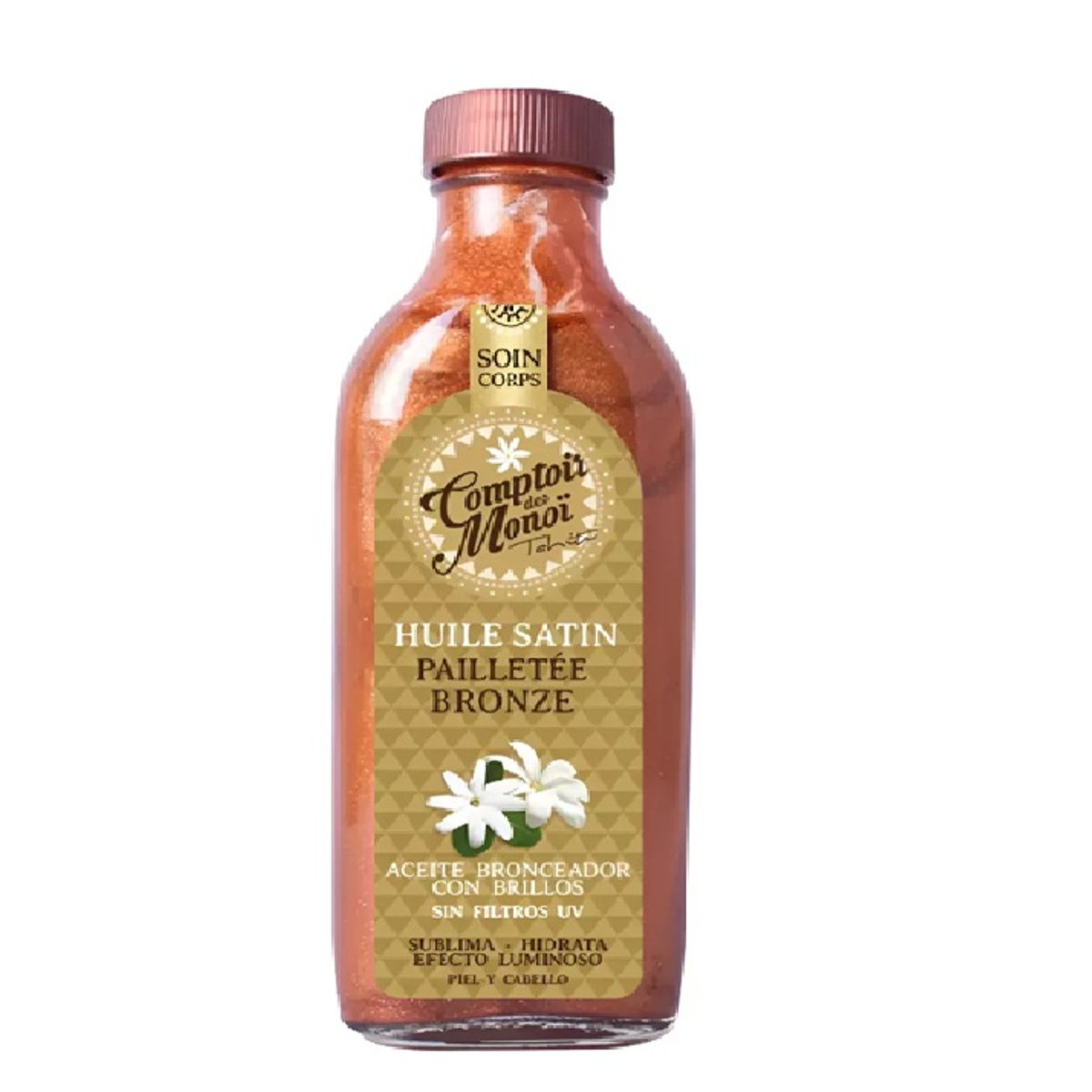 GENERICO - Monoi Satinado Bronze con brillos 100ml COMPTOIR DES MONOI