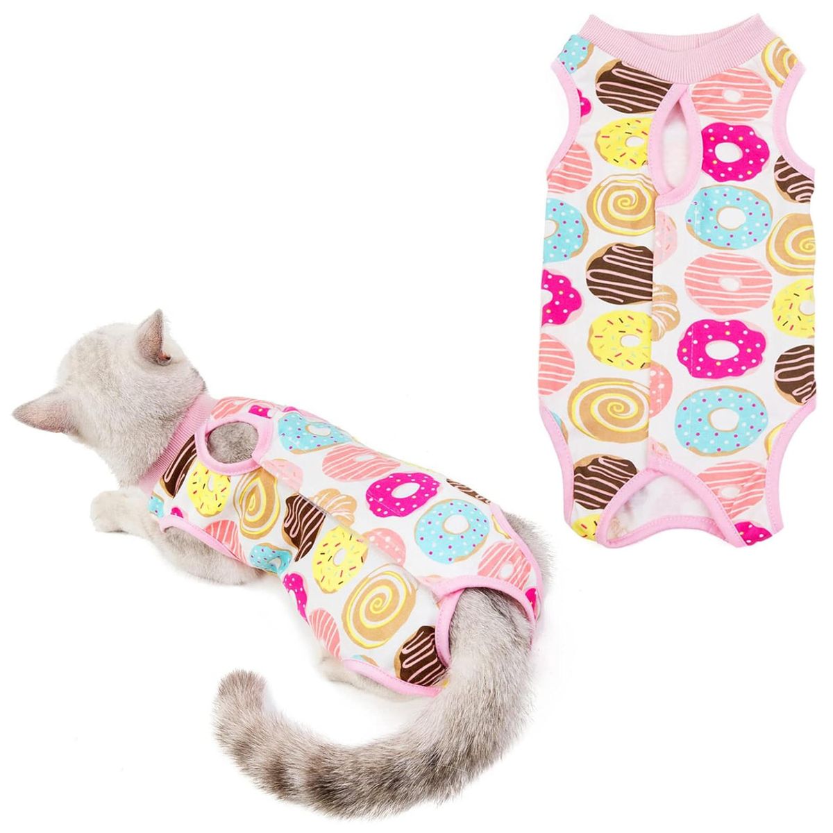 KINDA NICE - Chaleco Postoperatorio Para Mascotas - Suave Y Transpirable XL