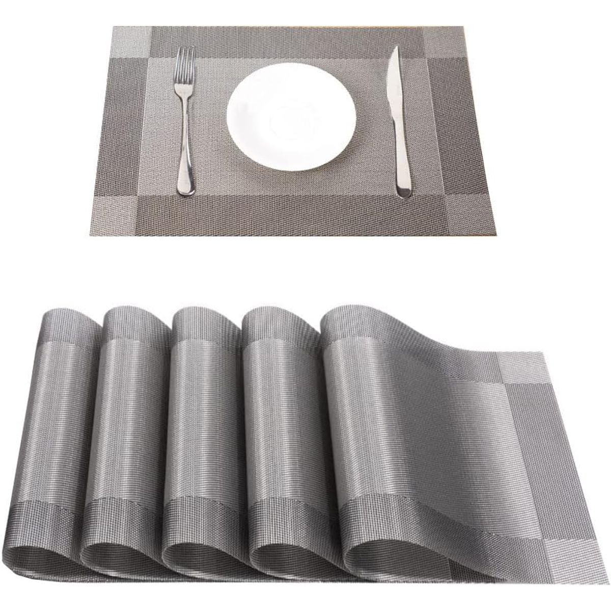 EINICIO - 10 Manteles Individuales de Mesa para Restaurante Hogar 30x45 cm