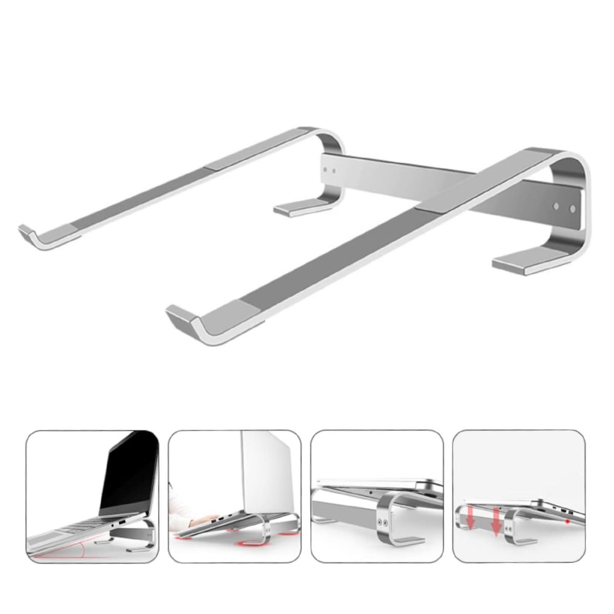 KINDA NICE - Soporte De Aluminio Para Portátil Refrigeración