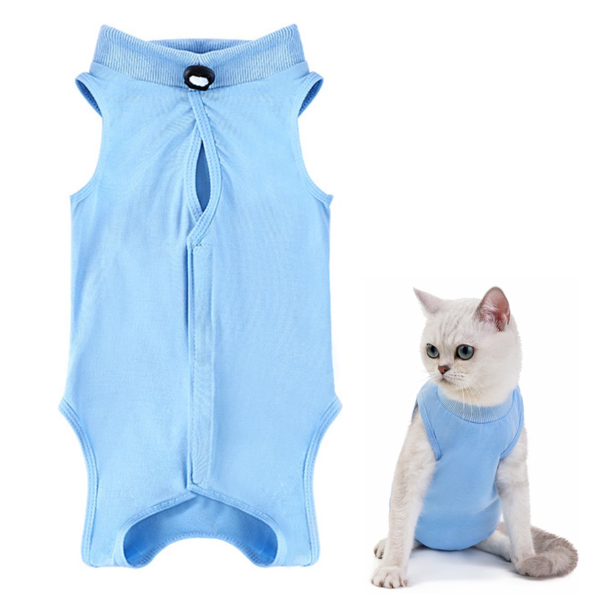 KINDA NICE - Body Postoperatorio Para Mascotascomodidad Y Protección Ropa M