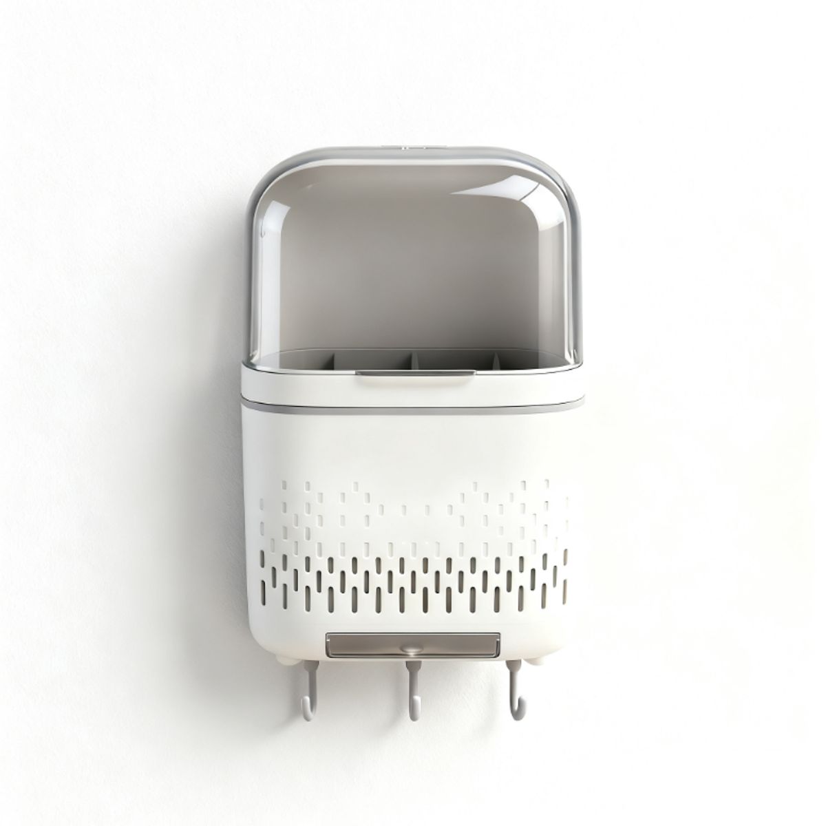 GENERICO - Organizador de Utensilios de Cocina en Pared-Blanco