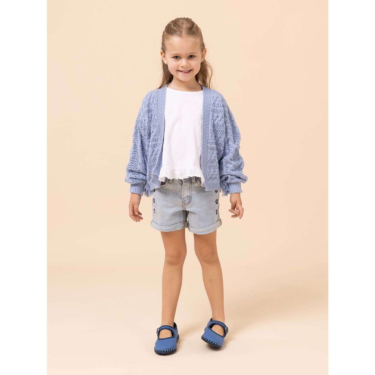 HUSH PUPPIES - Chaleco Niña Florencia Azul HUSH PUPPIES