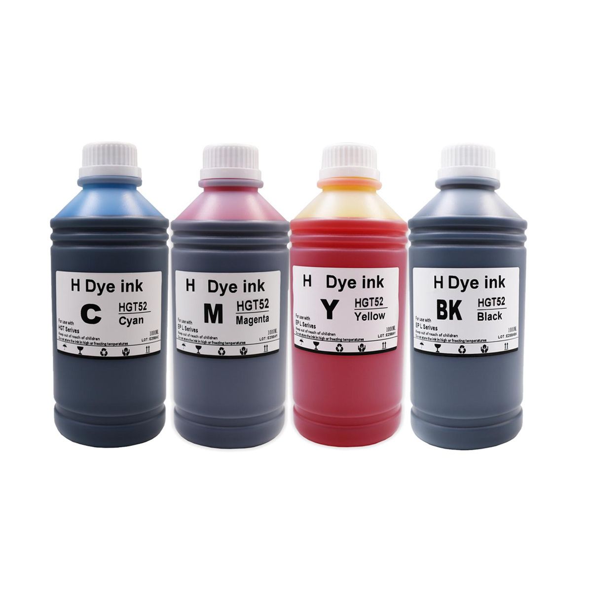GENERICO - Tinta Dye Premium Compatible Hp Gt51 1 Lt - Rojo