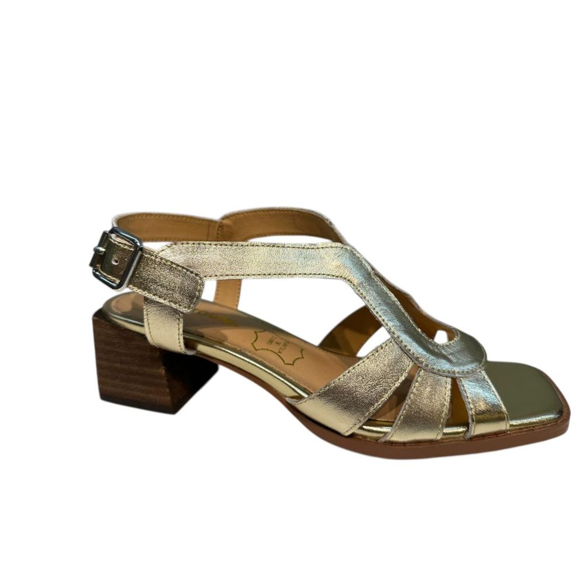 DETOGNI - Sandalia Mujer Dorado Ailen Detogni