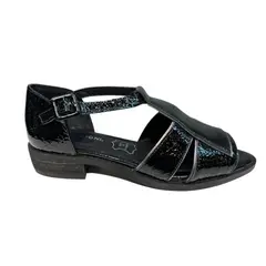 DETOGNI - Sandalia Mujer Negro Alexa