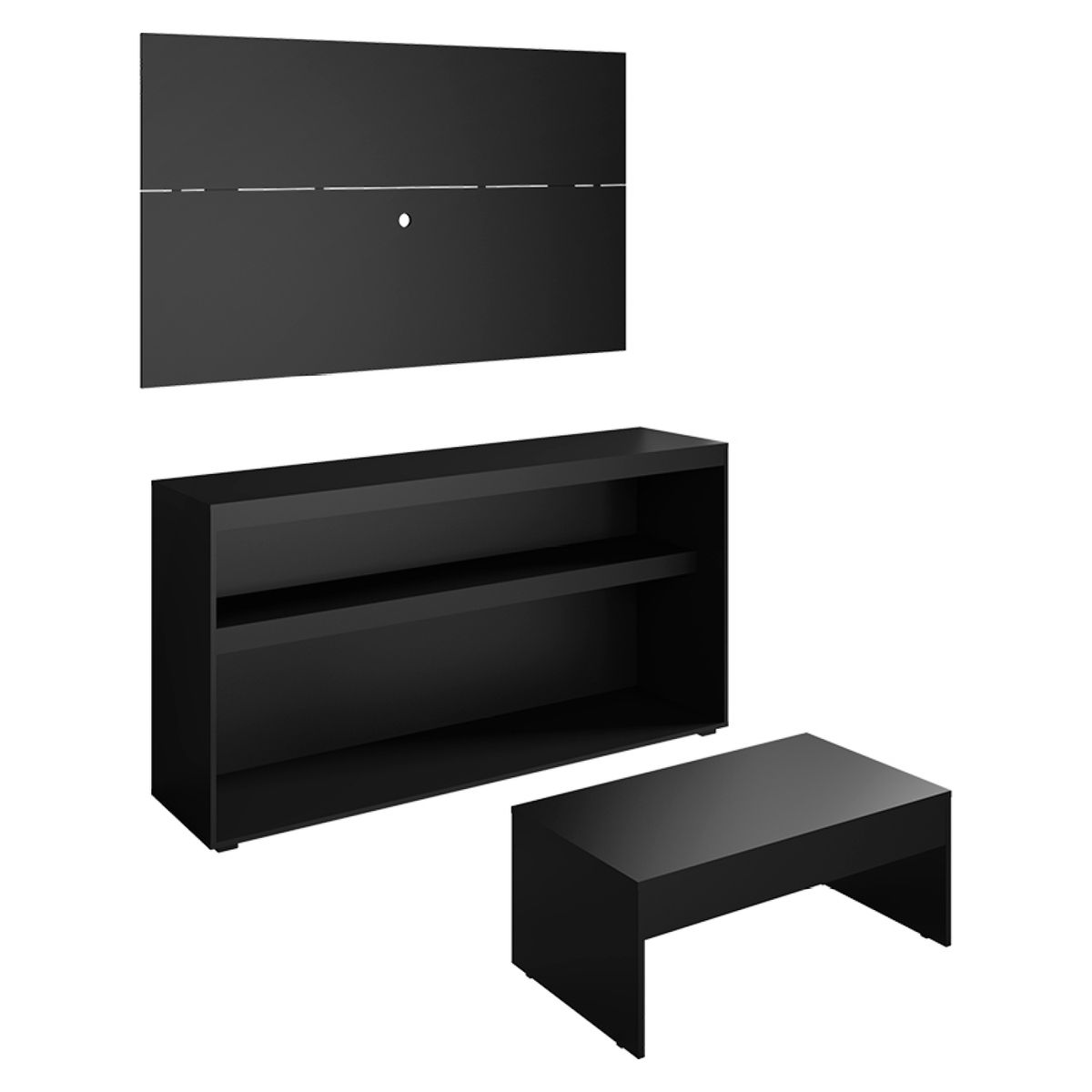 BE DESIGN - Combo Hogar Carvalle Negro Be Design