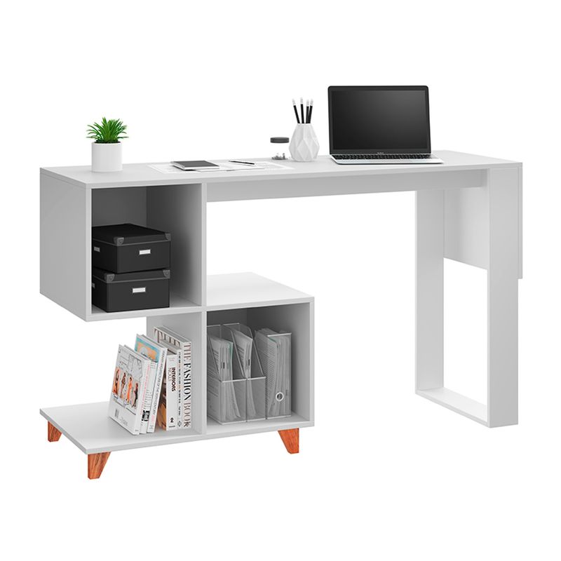 BE DESIGN - Escritorio Aurora Blanco  Be Design