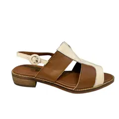 DETOGNI - Sandalia Mujer Beige Amparo