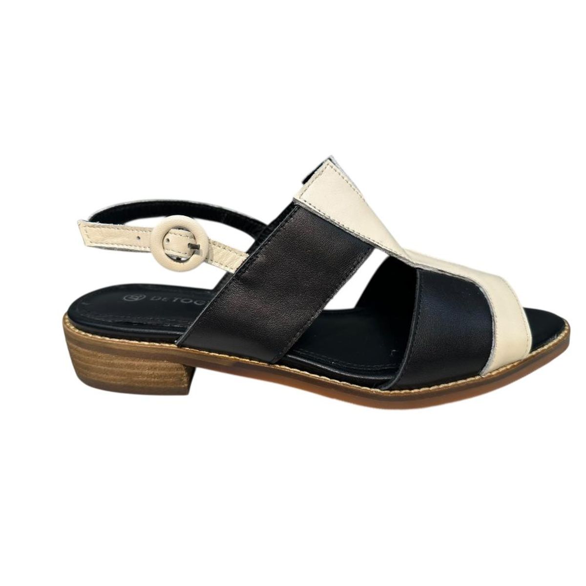 DETOGNI - Sandalia Mujer  Negro Amparo Detogni