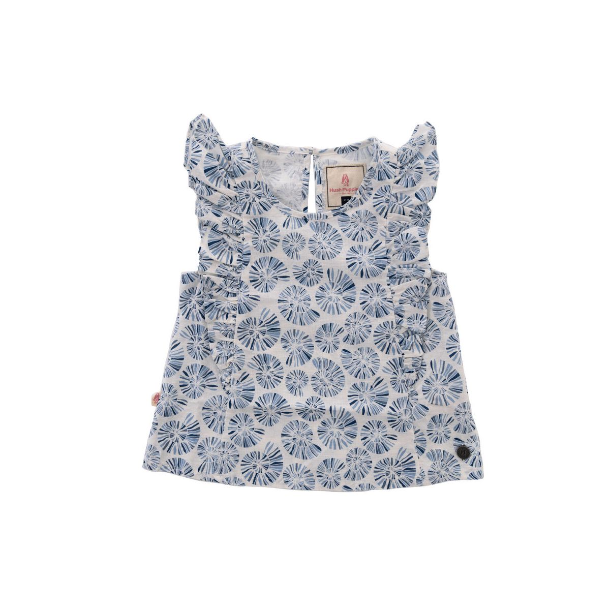 HUSH PUPPIES - Polera Niña Enna Celeste HUSH PUPPIES