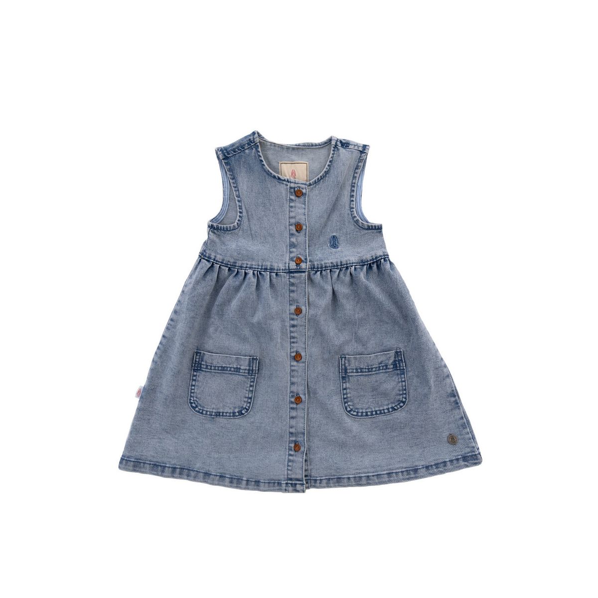 HUSH PUPPIES - Vestido Niña Capri Denim HUSH PUPPIES