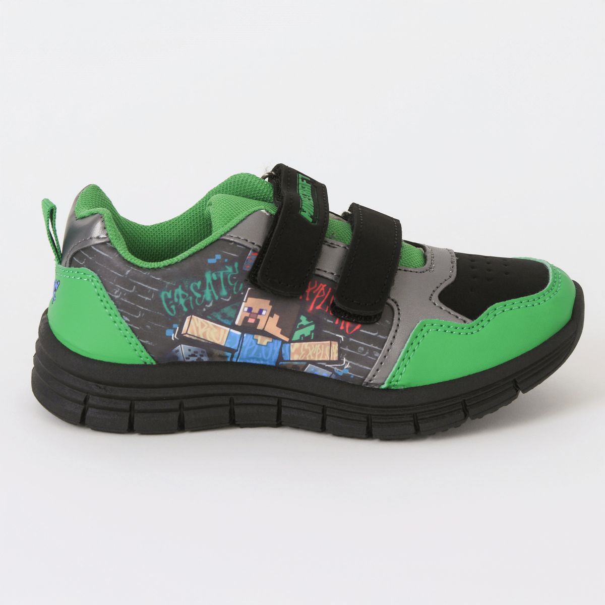 MINECRAFT - Zapatillas Niño Verde Personaje Minecraft