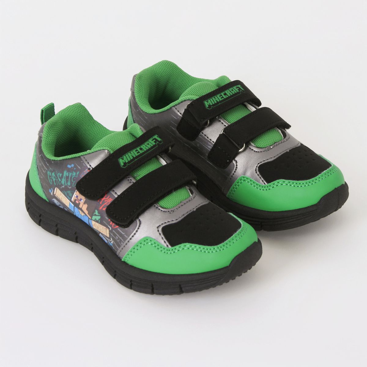 MINECRAFT - Zapatillas Niño Verde Personaje Minecraft