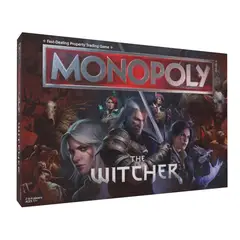 USAOPOLY - Juego de mesa Monopoly The Witcher con licencia oficial