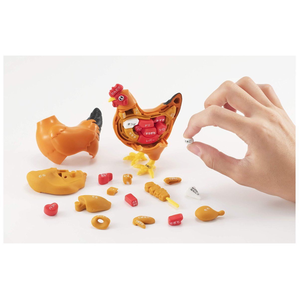 MEGAHOUSE - Puzzle Megahouse Kaitai Chicken 38 piezas