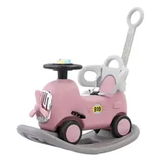 MON PETIT - Mecedora Andador con Mango 2 en 1 Avioncito