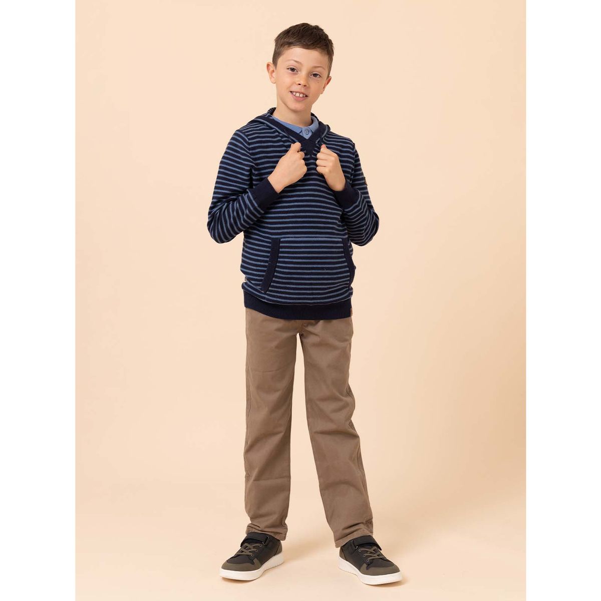 HUSH PUPPIES - Chaleco Niño Grimma Azul HUSH PUPPIES