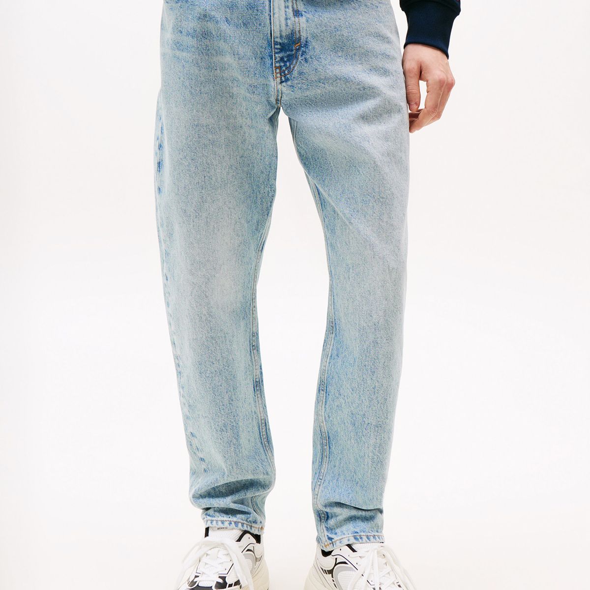 TOMMY HILFIGER - Jeans Isaac De Corte Relaxed Celeste Tommy Jeans