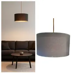 CAROLD STEVENS - Lámpara Colgante Tambor Cielo