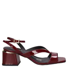 MINGO - Sandalia Mujer Formal Bordó