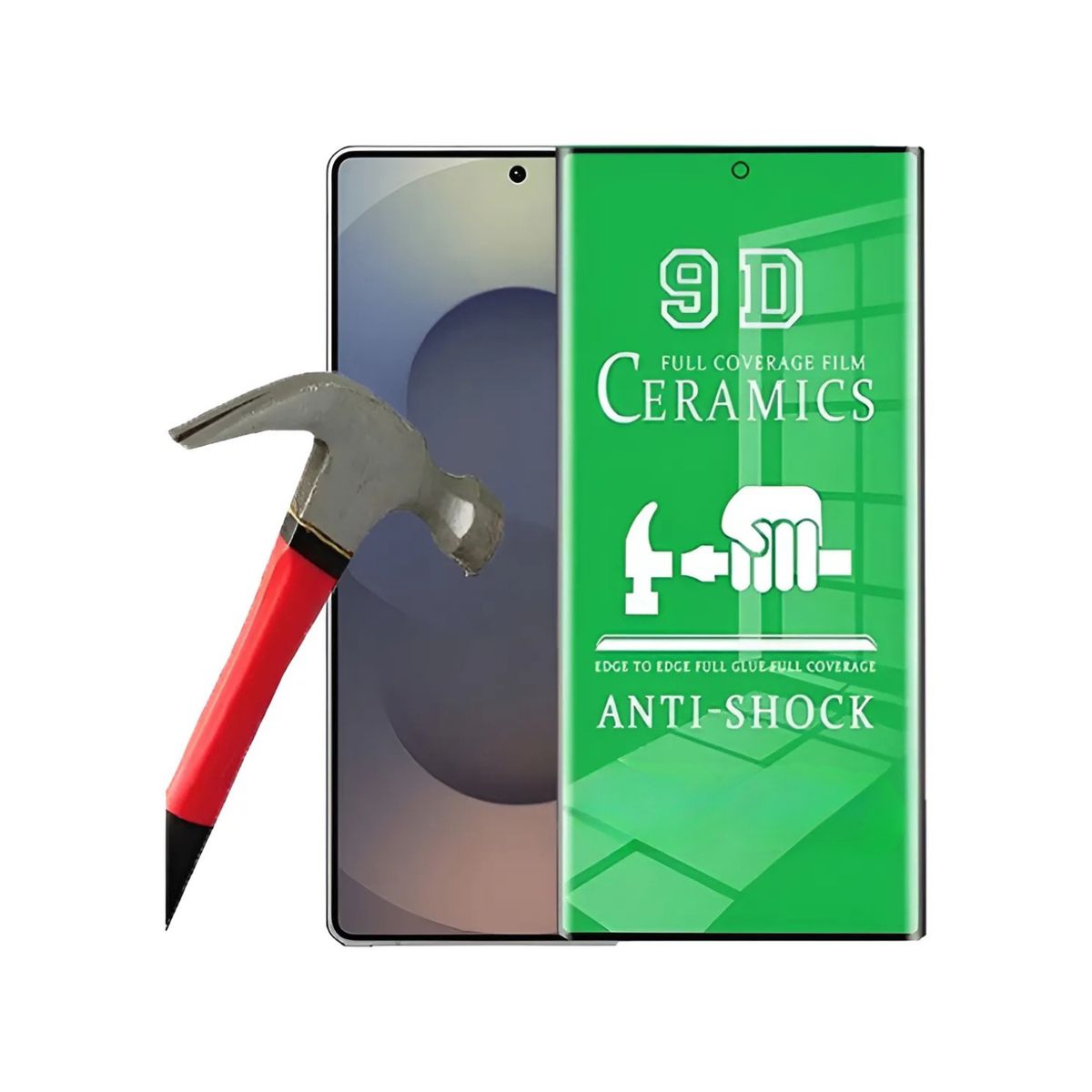 TECNOPALACE - Lámina Cerámica Completa Para Samsung S25 Ultra