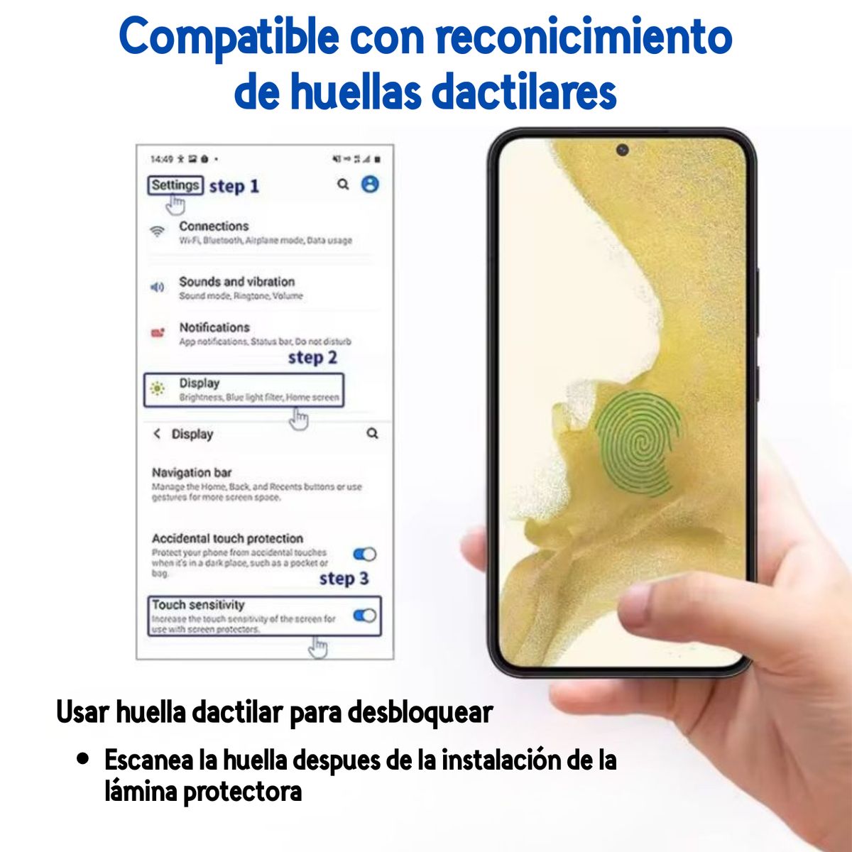 TECNOPALACE - Lámina Cerámica Completa Para Samsung S25 Ultra