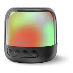PHILIPS - Parlante Bluetooth Negro Con Luces
