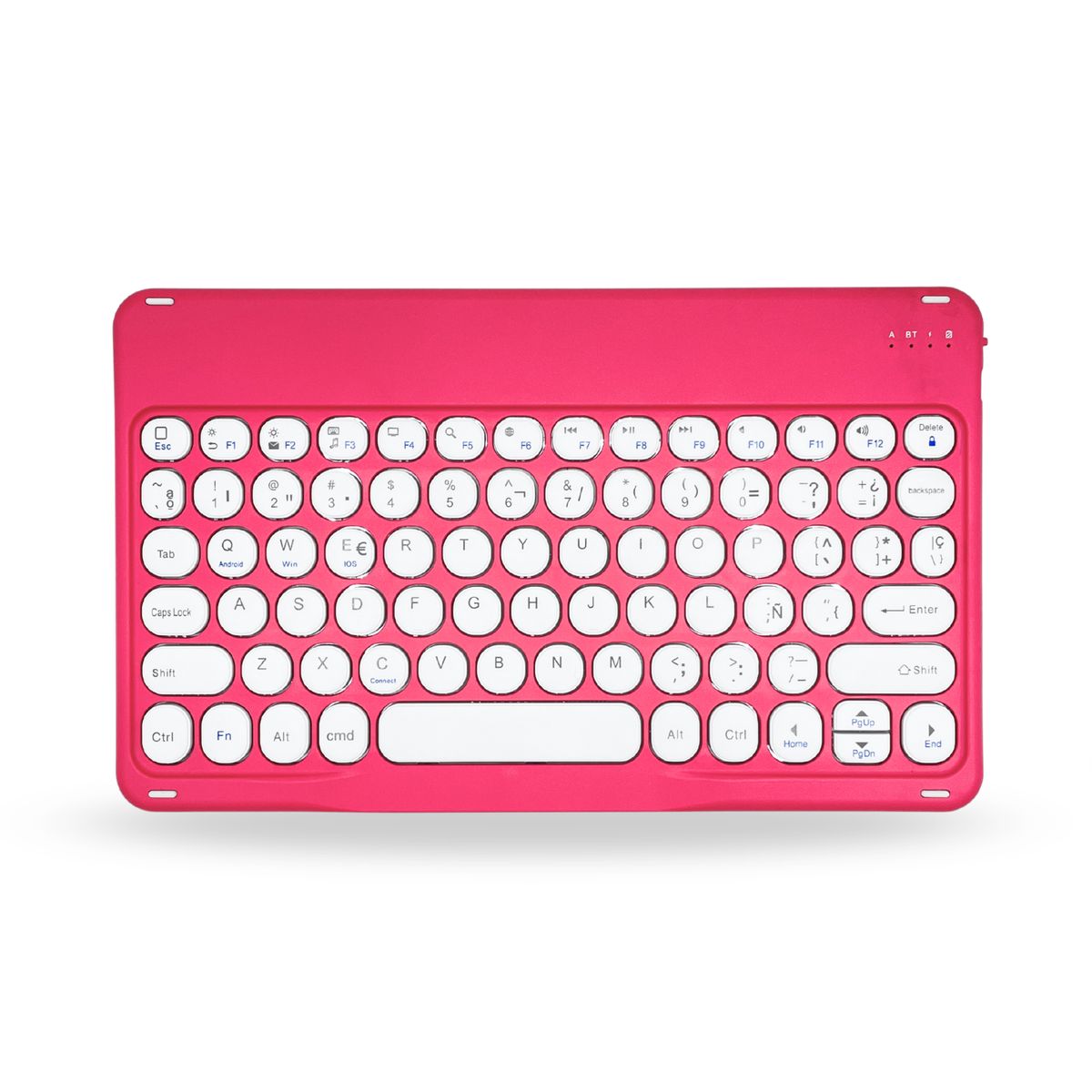 GENERICO - Teclado 2.0 10 " Bluetooth Para Tablet iPad letra Ñ - Sandía