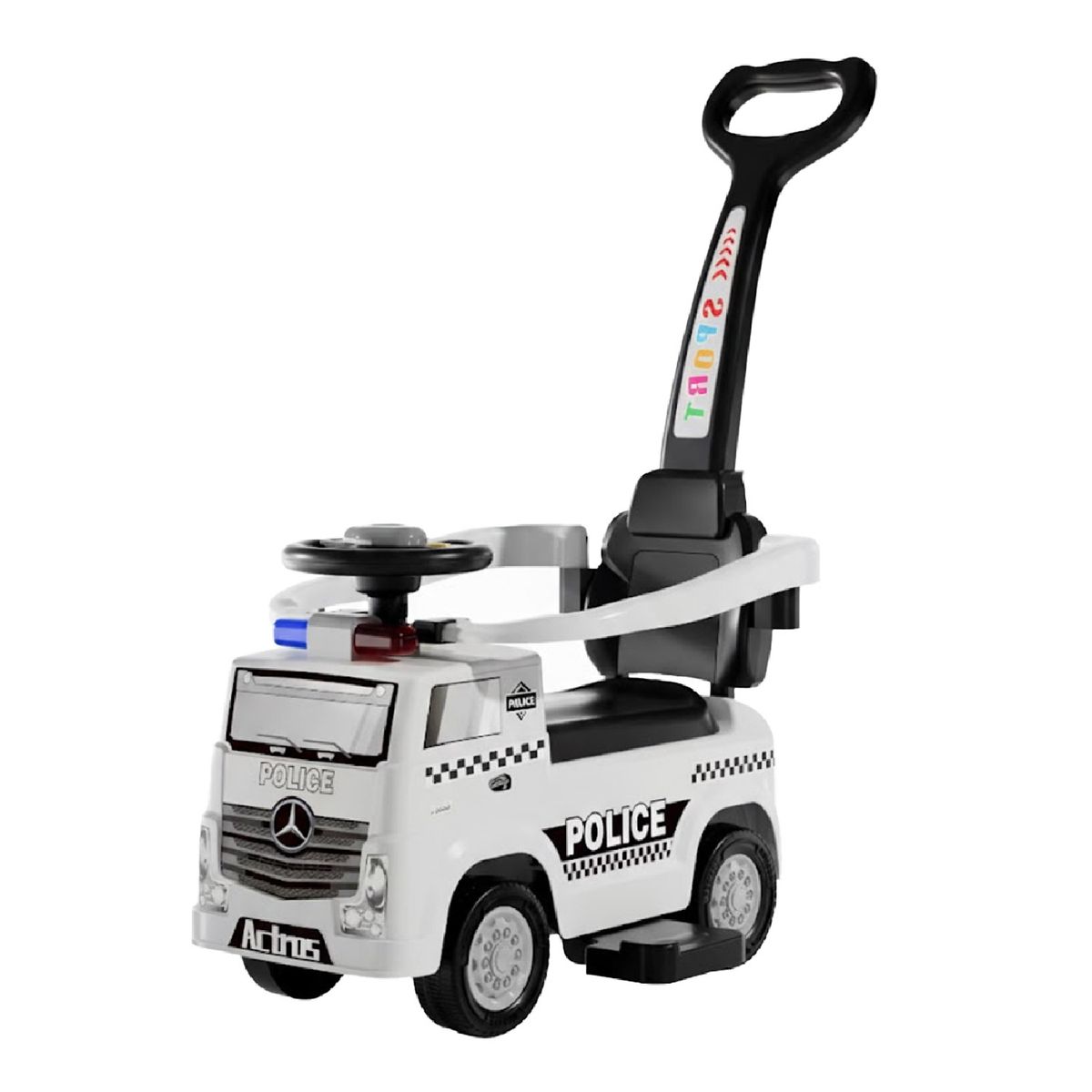 MON PETIT - Correpasillos Policía Caminador Andador con Mango