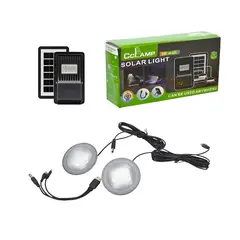 GENERICO - Lámpara + Panel Solar Y Luces 30w Cl-081