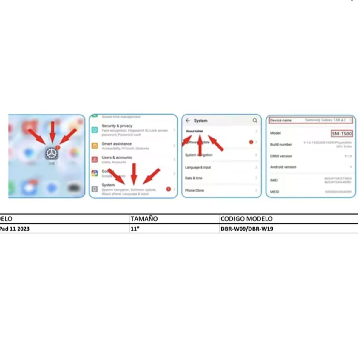 TECNOPALACE - Lámina PaperLike para Huawei MatePad 11 " 2023