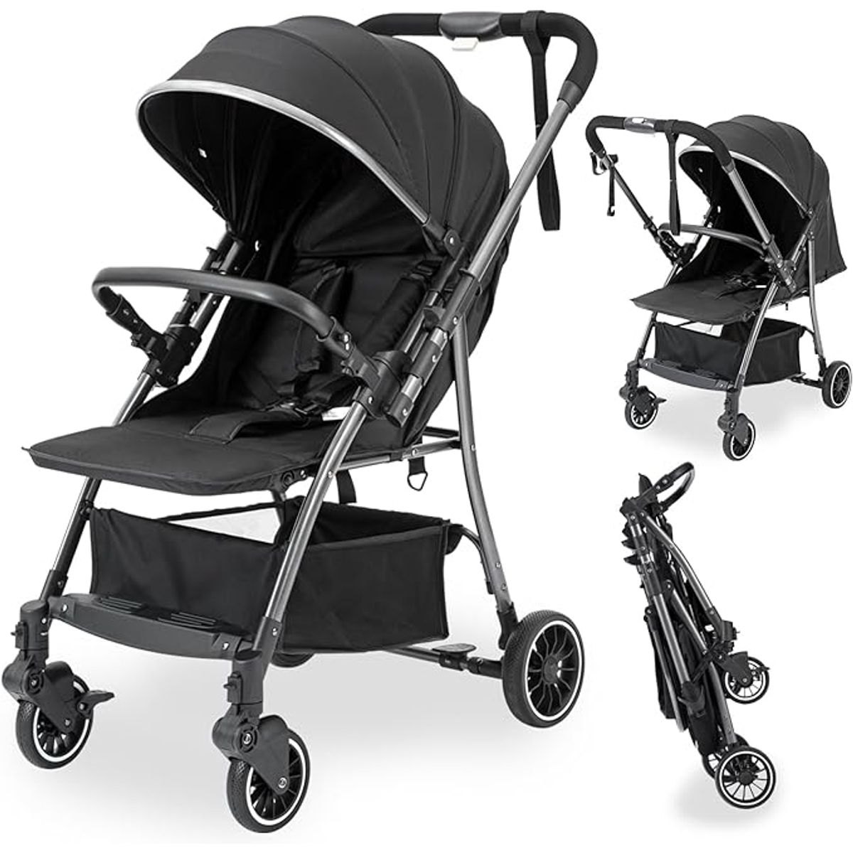 JUGUETERIA ESTELAR - Coche de Paseo Reversible.