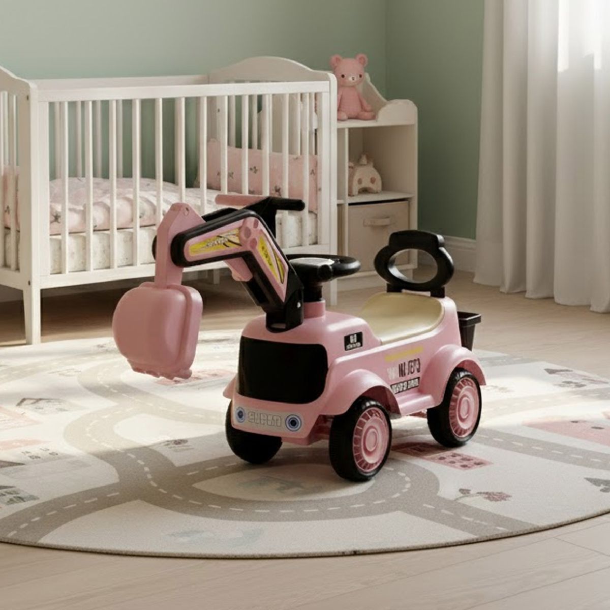 MON PETIT - Andador Correpasillos Retroexcavadora Gama Sonido