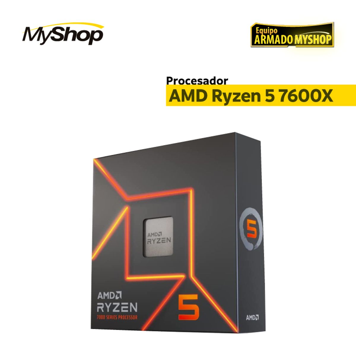 GENERICO - Pc Gamer Gold - Amd Ryzen 5 7600x - Msi B650m-p Pro
