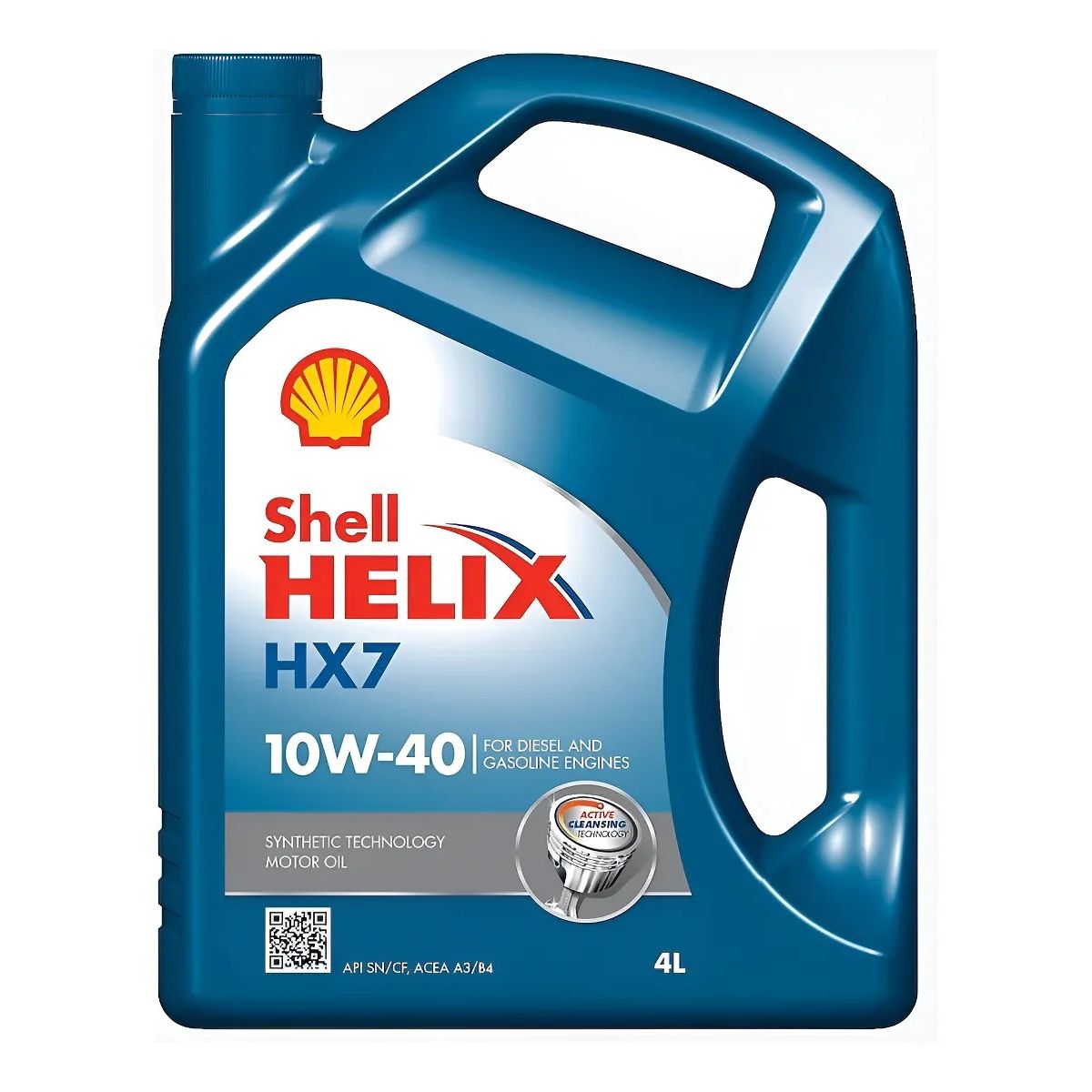 SHELL - Aceite Motor Shell 10w40 Bencina O Diesel  (1 Sello) SINETICO