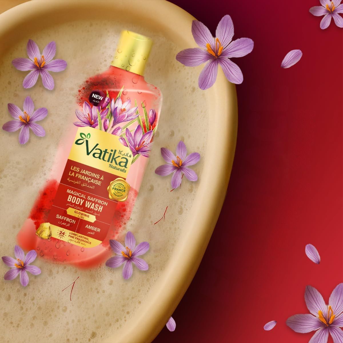 VATIKA NATURALS - Vatika Gel De Ducha Saffron 250 ml