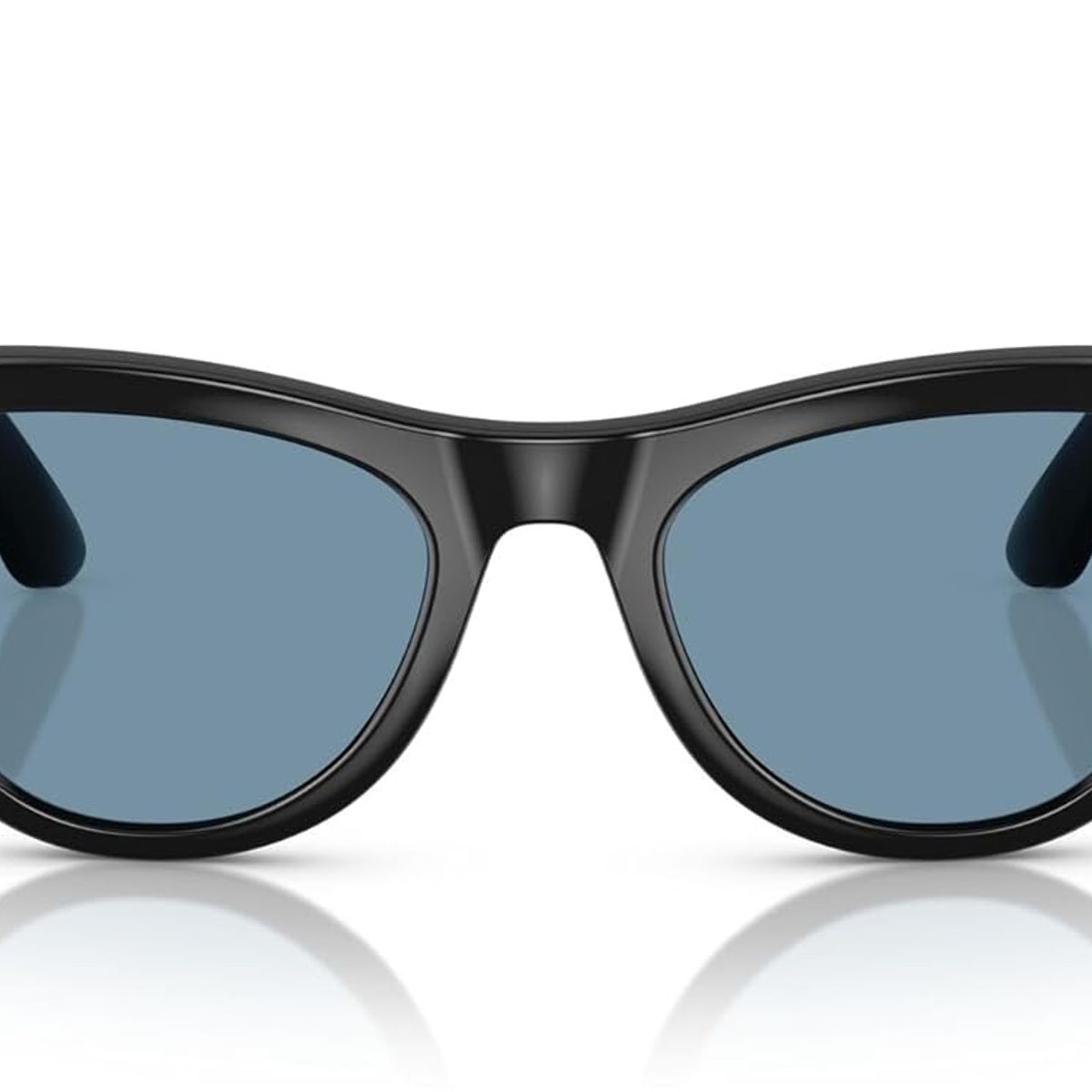 RAY BAN - Ray-Ban Meta Skyler Cristales Azul Claro Marco Negro Brillante - Lentes IA