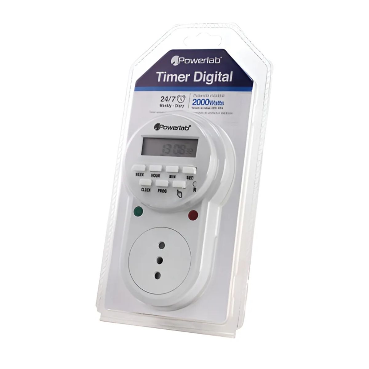 POWERLAB - Timer Temporizador Digital Semanal 247 Powerlab