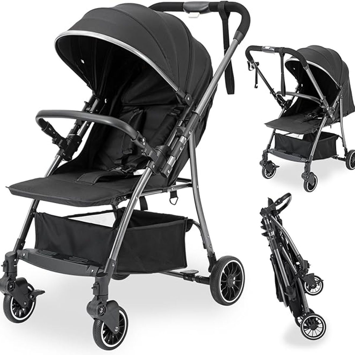 JUGUETERIA ESTELAR - Coche de Paseo Reversible