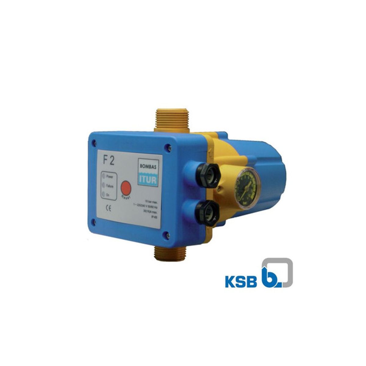 GENERICO - Controlador electrónico de presión Ksb F2 para bombas de agua R1