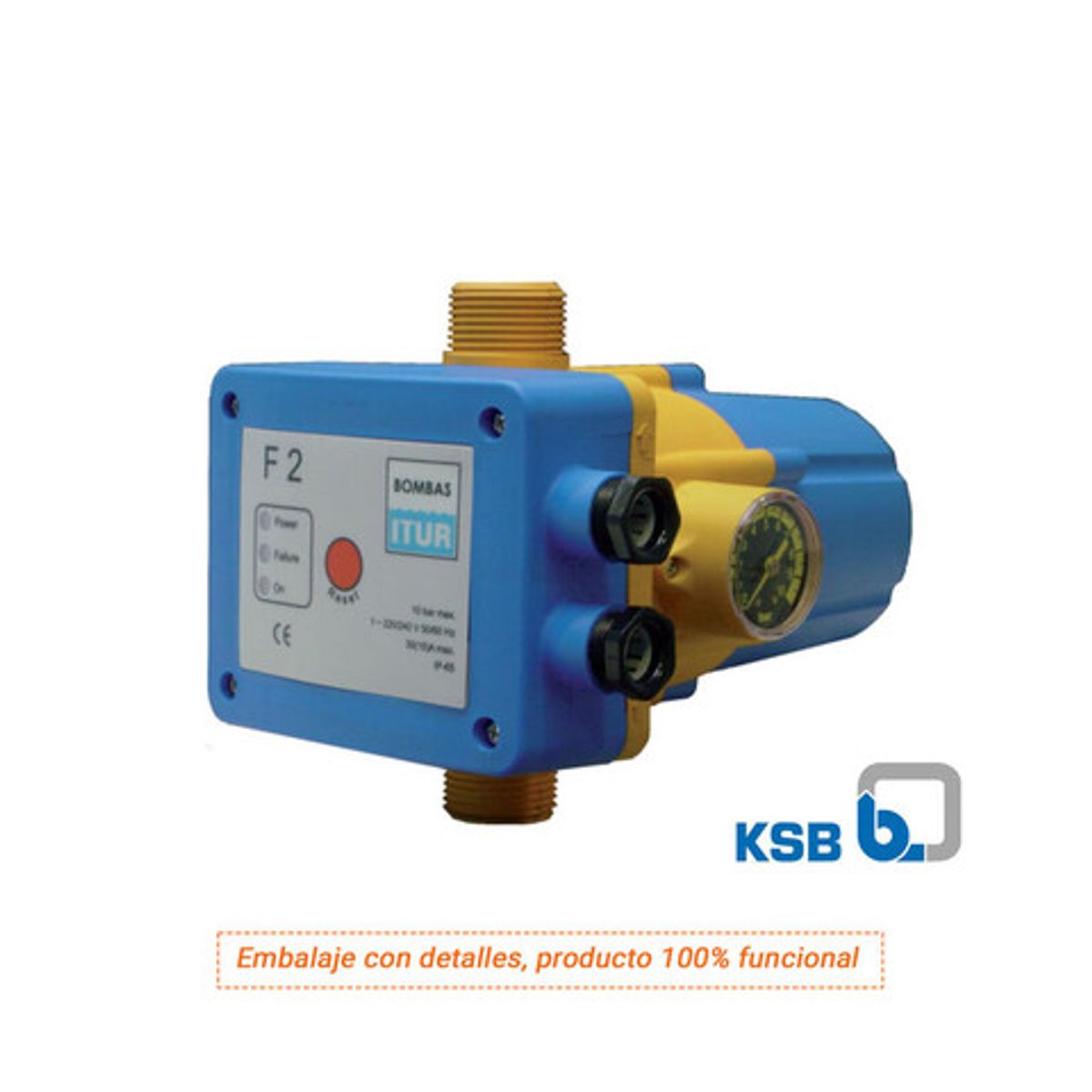 GENERICO - Controlador electrónico de presión Ksb F2 para bombas de agua R1