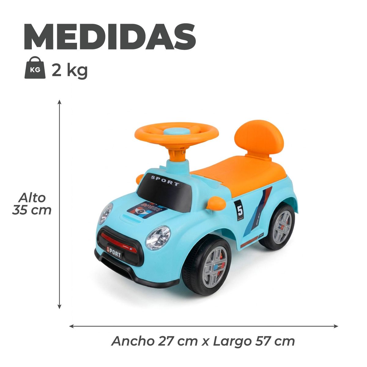 MON PETIT - Correpasillos Autito Caminador Andador