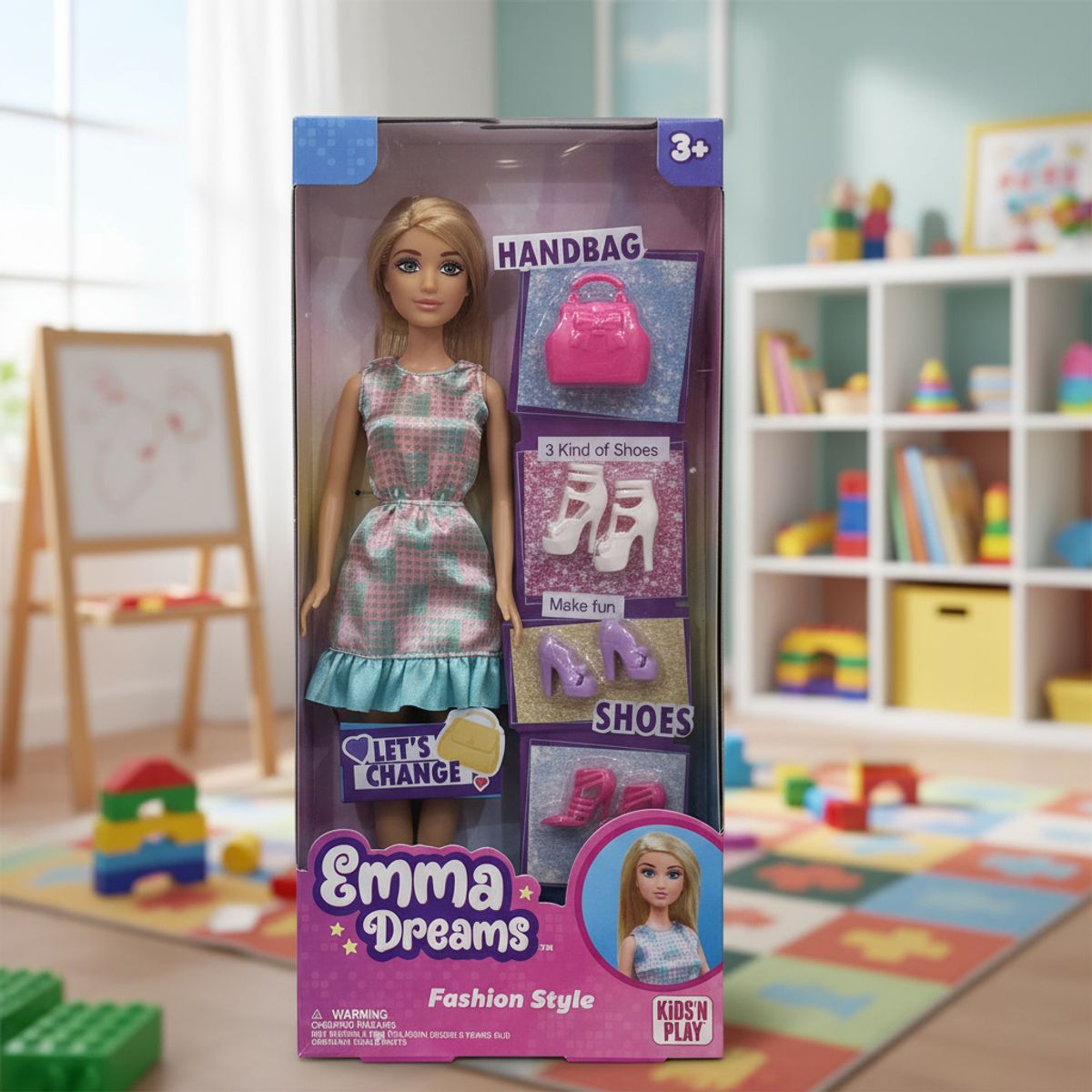 CORONA - Muñeca Emma Dreams Tipo Barbie
