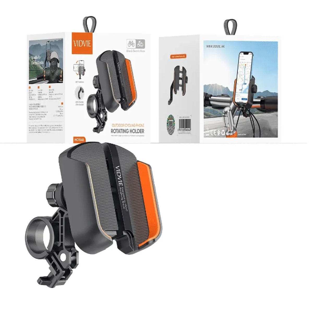 GENERICO - Soporte Giratorio Para Teléfono Para Ciclismo Vidvie Hc1548