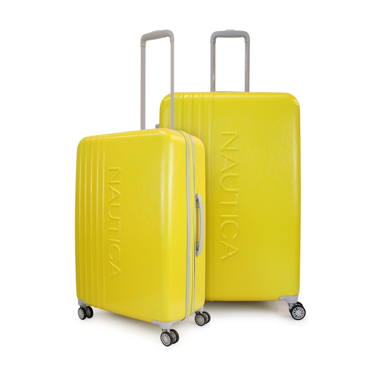 NAUTICA - Pack 2 maletas M+L Nautica Summer 20k y 23k amarillo