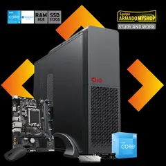 GENERICO - Pc Study And Work - Intel Core I3-12100 - Gigabyte H610m-k