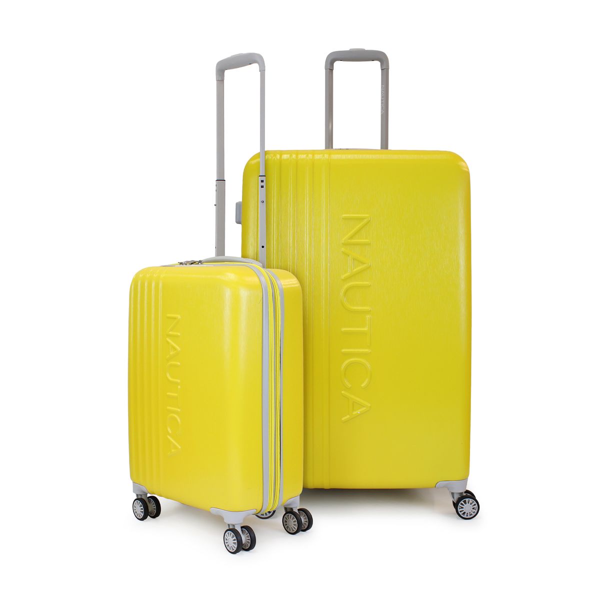 NAUTICA - Pack 2 maletas S+L Nautica Summer 10k y 23k amarillo