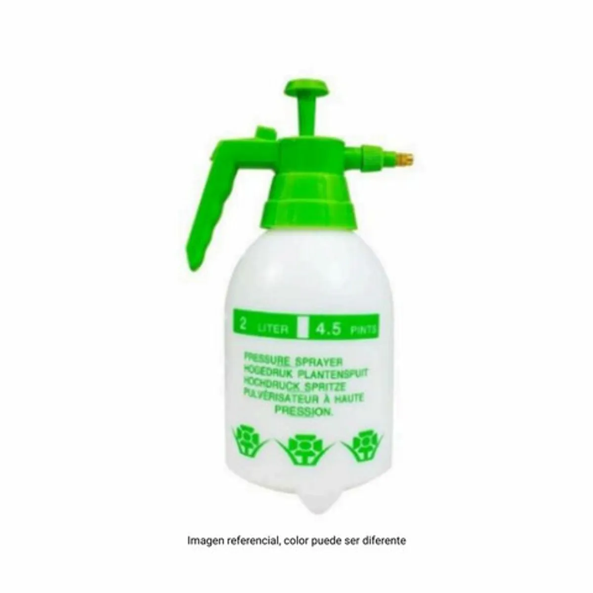 GENERICO - Pulverizador Manual 2 Litros Tipo Botella
