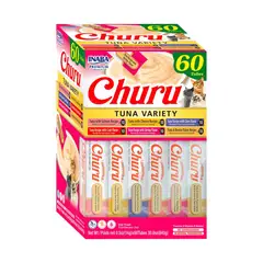 CHURU - Gato Variedad Atun 60 unidades 840 gr